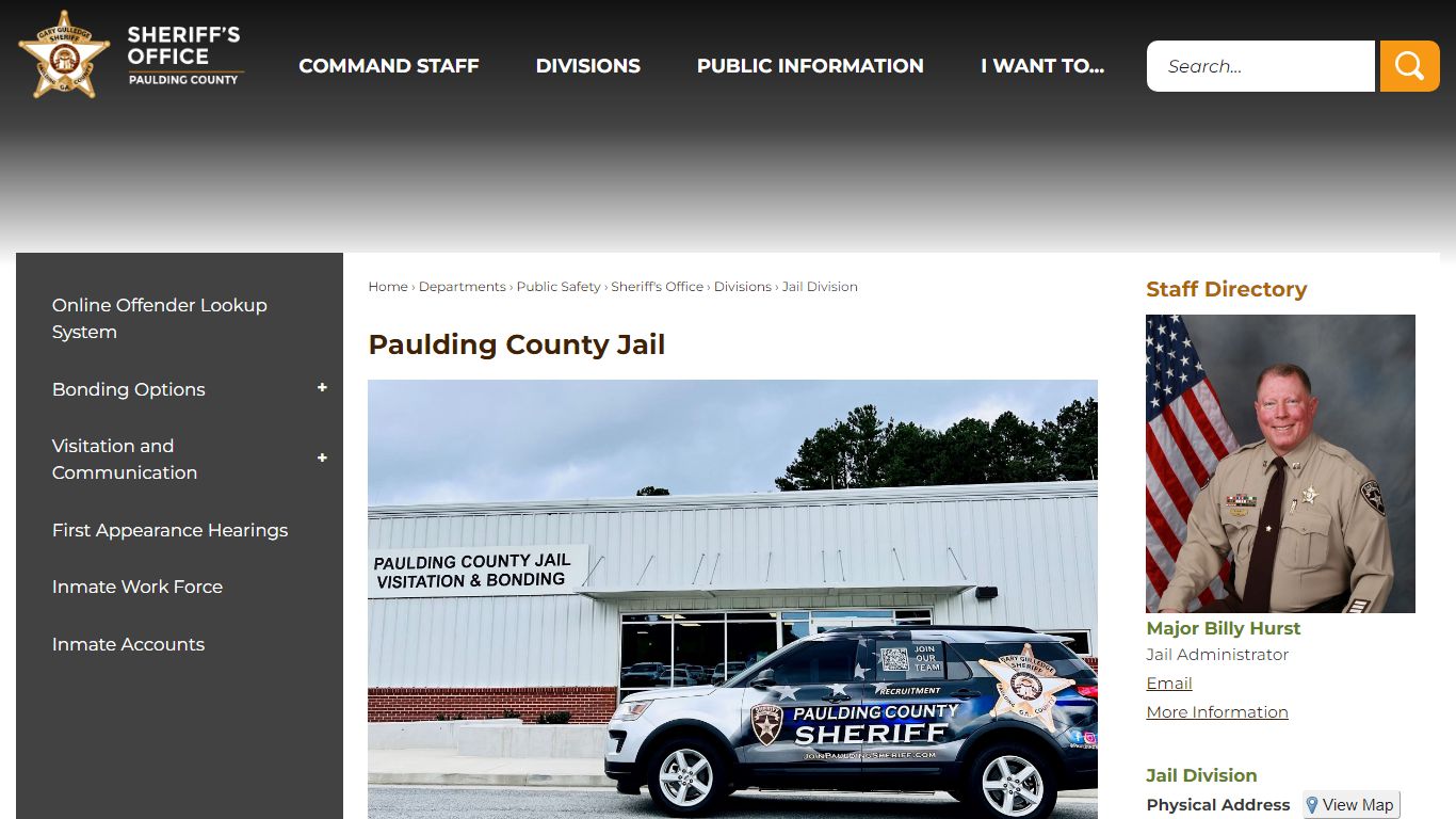 Paulding County Jail | Paulding County, GA